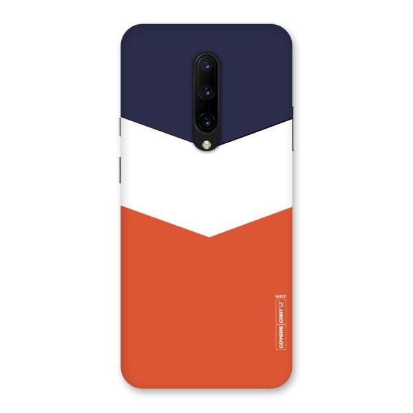 Three Colour Pattern Back Case for OnePlus 7 Pro