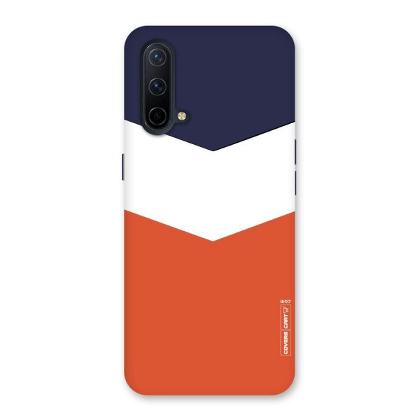 Three Colour Pattern Back Case for OnePlus Nord CE 5G