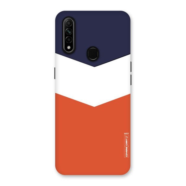 Three Colour Pattern Back Case for Oppo A31