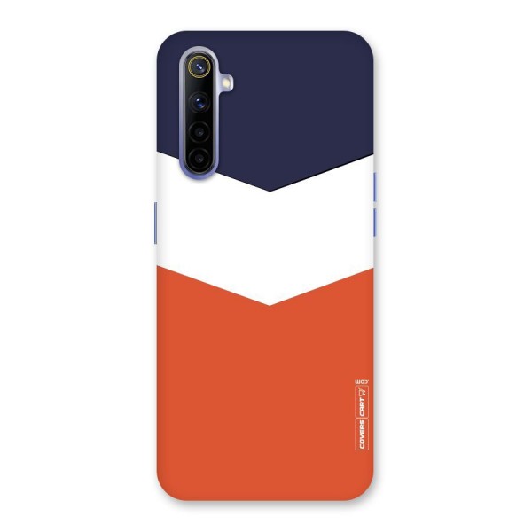 Three Colour Pattern Back Case for Realme 6i