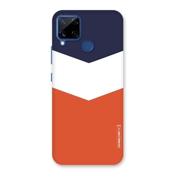 Three Colour Pattern Back Case for Realme C12