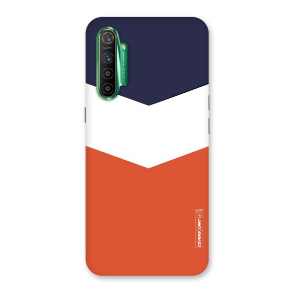 Three Colour Pattern Back Case for Realme X2