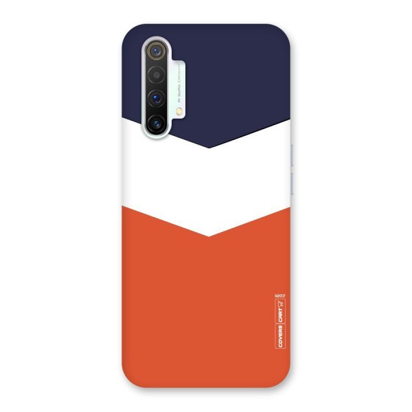 Three Colour Pattern Back Case for Realme X3 SuperZoom