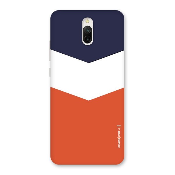 Three Colour Pattern Back Case for Redmi 8A Dual