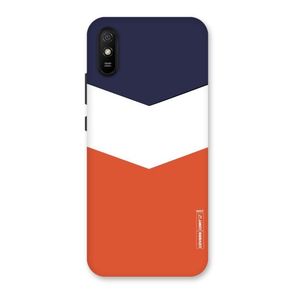 Three Colour Pattern Back Case for Redmi 9i