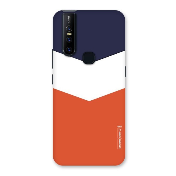 Three Colour Pattern Back Case for Vivo V15