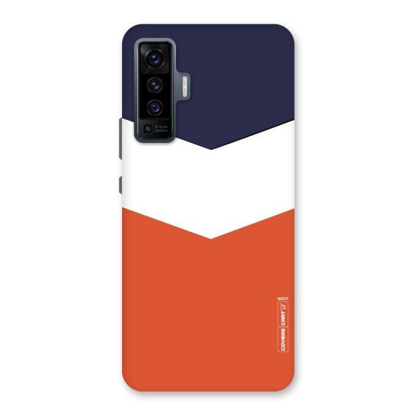 Three Colour Pattern Back Case for Vivo X50