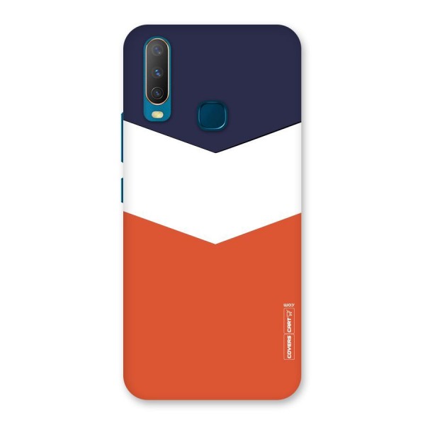 Three Colour Pattern Back Case for Vivo Y15