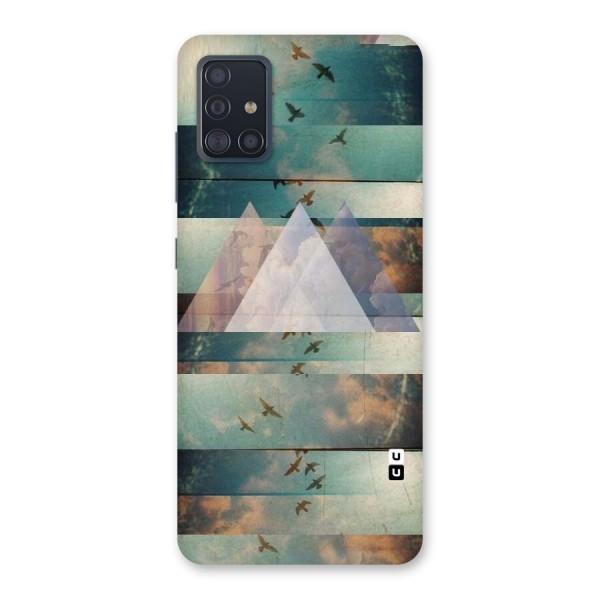 Three Triangles Back Case for Galaxy A51