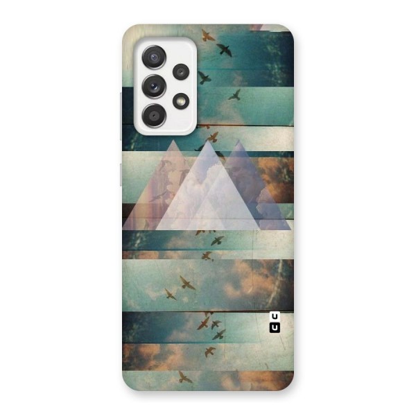 Three Triangles Back Case for Galaxy A52