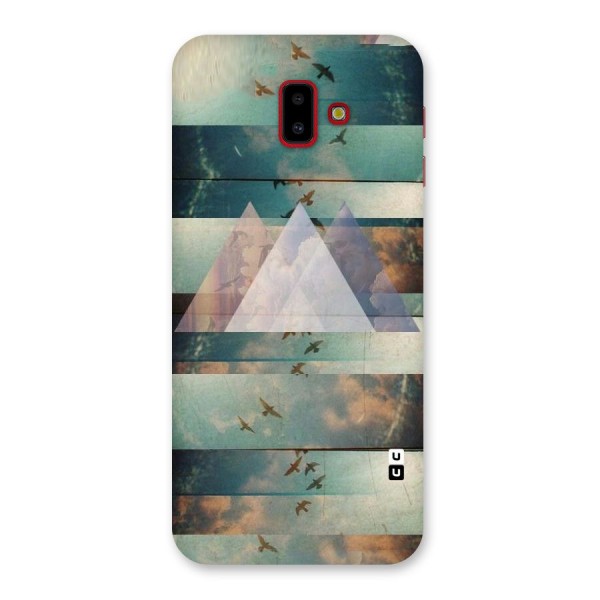 Three Triangles Back Case for Galaxy J6 Plus