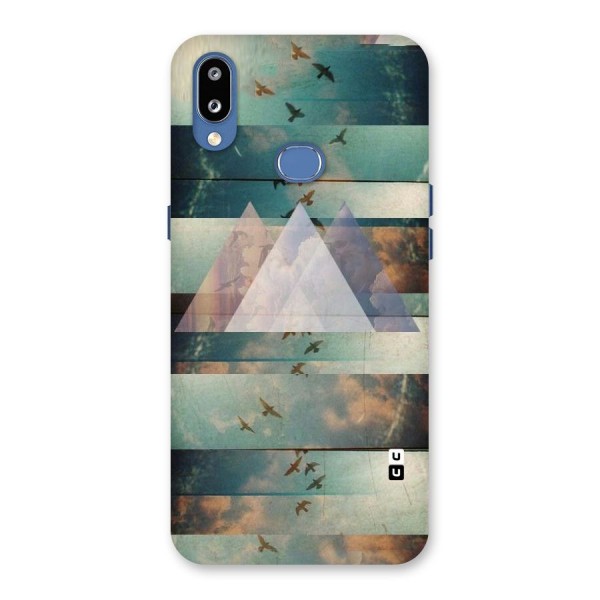 Three Triangles Back Case for Galaxy M01s