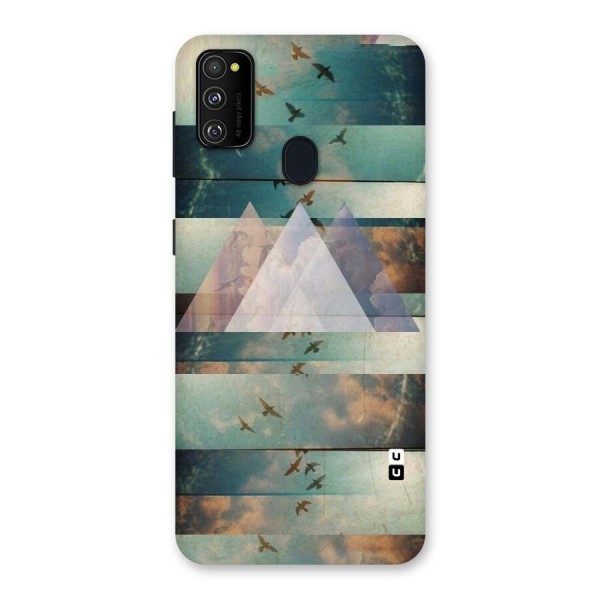 Three Triangles Back Case for Galaxy M21