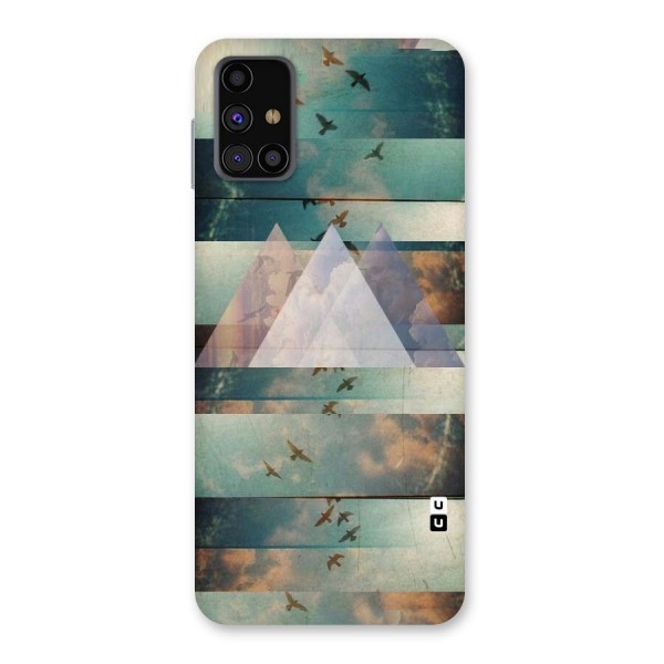 Three Triangles Back Case for Galaxy M31s