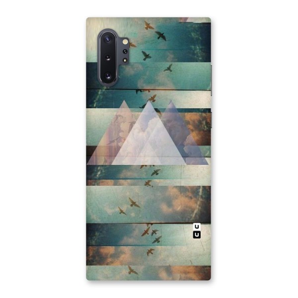 Three Triangles Back Case for Galaxy Note 10 Plus