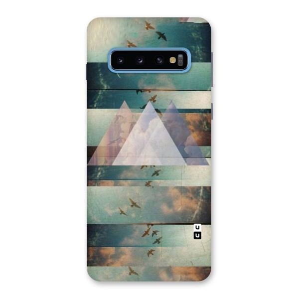 Three Triangles Back Case for Galaxy S10