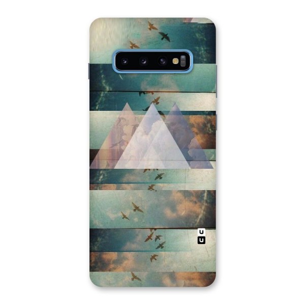 Three Triangles Back Case for Galaxy S10 Plus