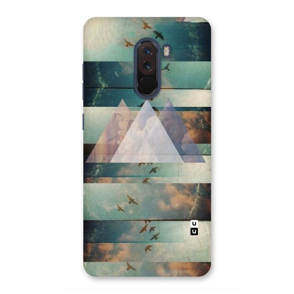 Three Triangles Back Case for Poco F1