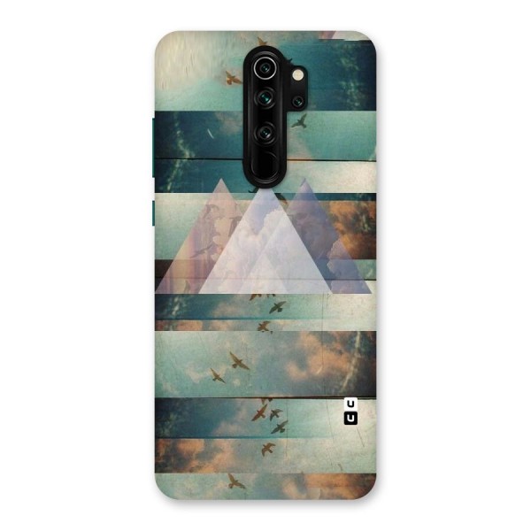 Three Triangles Back Case for Redmi Note 8 Pro