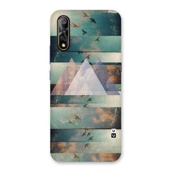 Three Triangles Back Case for Vivo S1