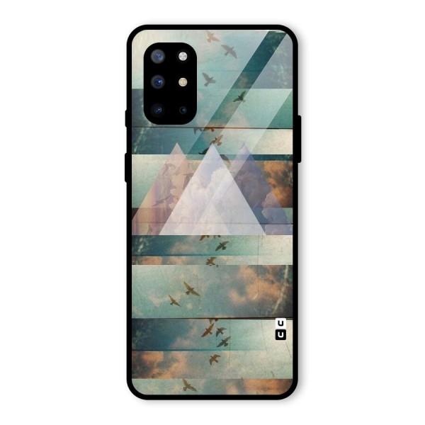 Three Triangles Glass Back Case for OnePlus 8T