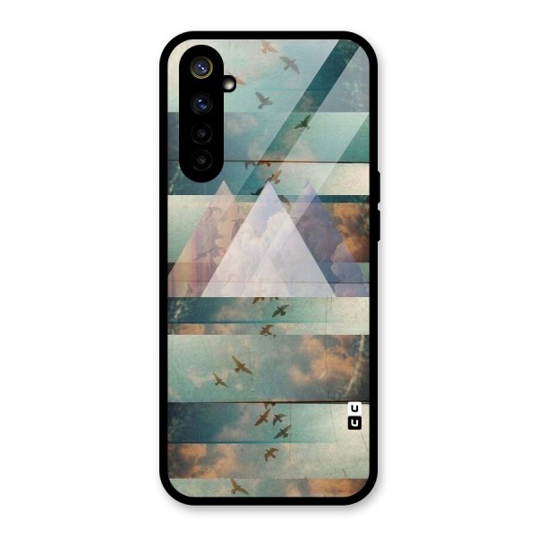 Three Triangles Glass Back Case for Realme 6