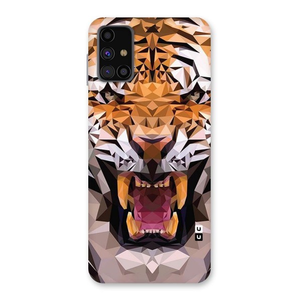 Tiger Abstract Art Back Case for Galaxy M31s