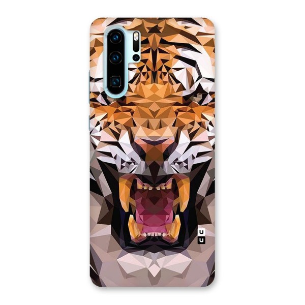 Tiger Abstract Art Back Case for Huawei P30 Pro