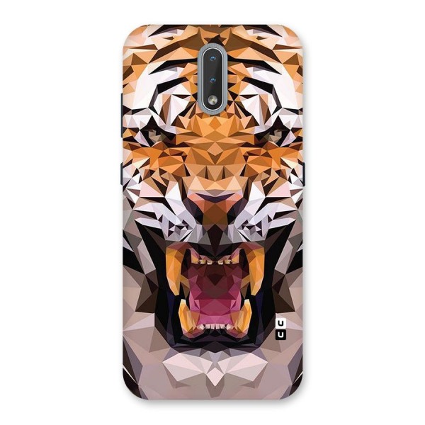 Tiger Abstract Art Back Case for Nokia 2.3