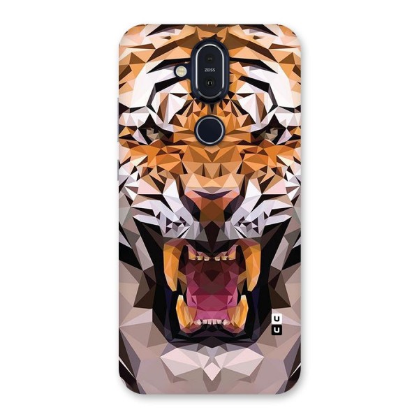 Tiger Abstract Art Back Case for Nokia 8.1