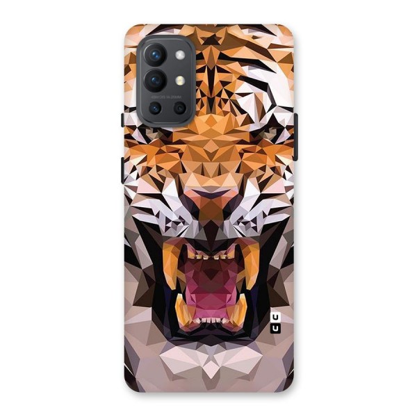 Tiger Abstract Art Back Case for OnePlus 9R