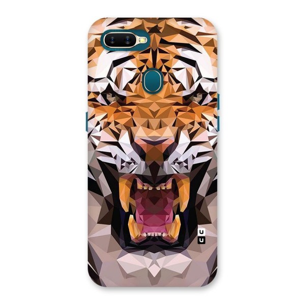 Tiger Abstract Art Back Case for Oppo A12