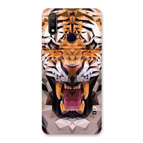 Tiger Abstract Art Back Case for Realme 3 Pro