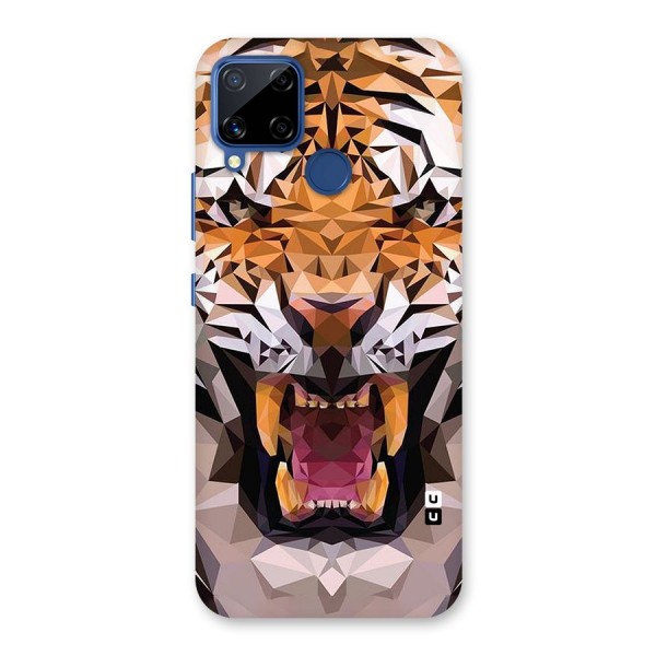 Tiger Abstract Art Back Case for Realme C12