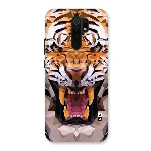 Tiger Abstract Art Back Case for Redmi 9 Prime