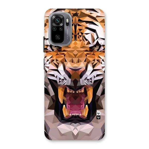 Tiger Abstract Art Back Case for Redmi Note 10