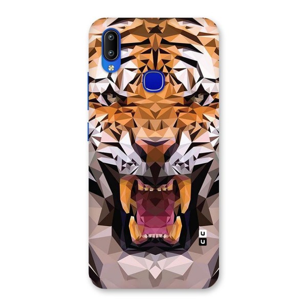 Tiger Abstract Art Back Case for Vivo Y91