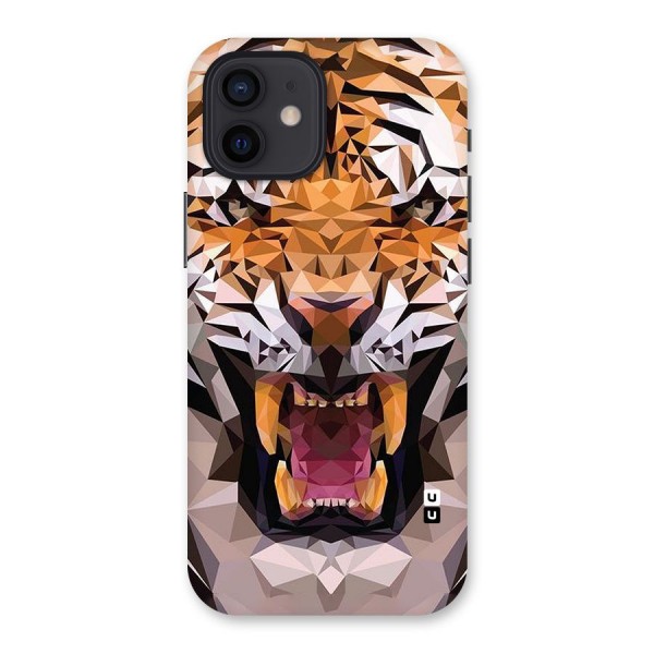 Tiger Abstract Art Back Case for iPhone 12