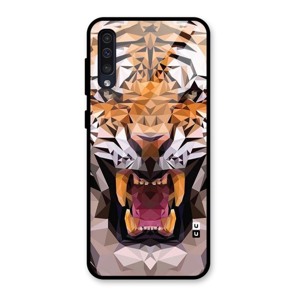 Tiger Abstract Art Glass Back Case for Galaxy A50s