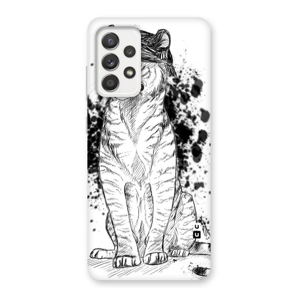 Tiger Wink Back Case for Galaxy A52