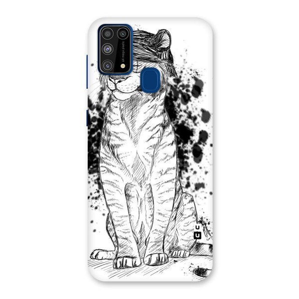 Tiger Wink Back Case for Galaxy F41