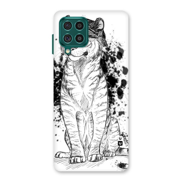 Tiger Wink Back Case for Galaxy F62