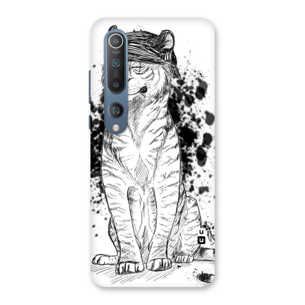 Tiger Wink Back Case for Mi 10