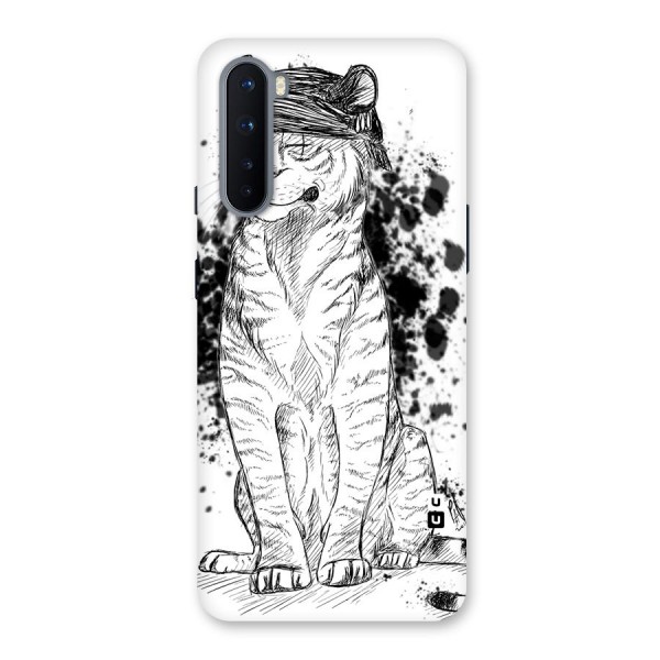 Tiger Wink Back Case for OnePlus Nord