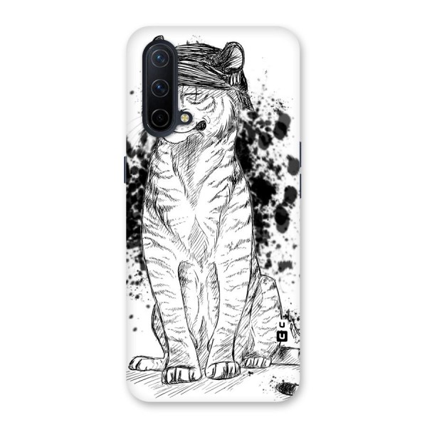 Tiger Wink Back Case for OnePlus Nord CE 5G
