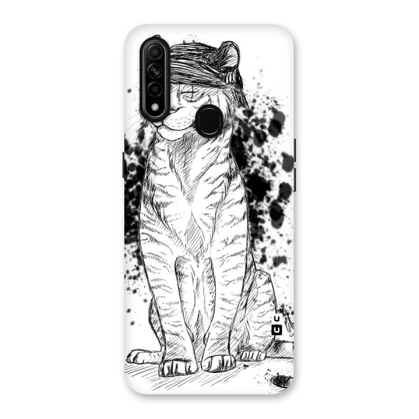 Tiger Wink Back Case for Oppo A31