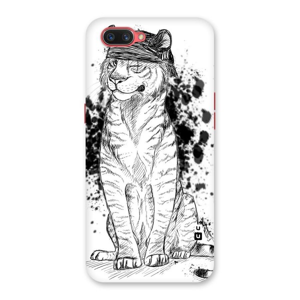 Tiger Wink Back Case for Oppo A3s