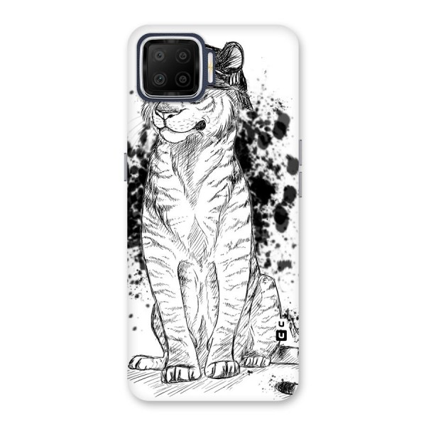 Tiger Wink Back Case for Oppo F17