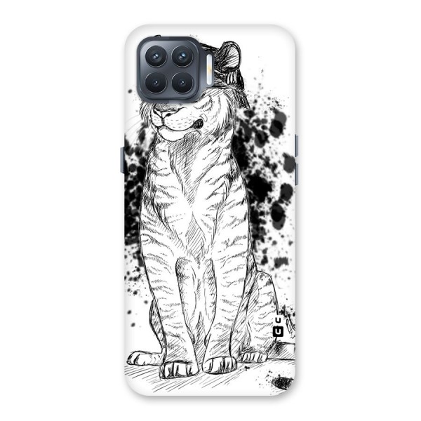 Tiger Wink Back Case for Oppo F17 Pro