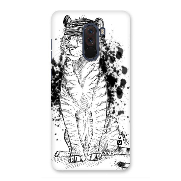 Tiger Wink Back Case for Poco F1